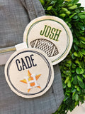 Go Sports! Bag Tag - Caroline Calligraphie