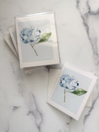 Hydrangea Greeting Card - Caroline Calligraphie