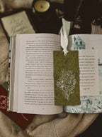 Handmade Wool - Felt Embroidered Bookmarks - Caroline Calligraphie