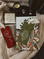 Handmade Wool - Felt Embroidered Bookmarks - Caroline Calligraphie