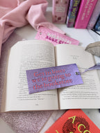 "Get In Loser We're Going to the Bookstore" Bookmark - Caroline Calligraphie