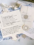 Custom Poem and Calligraphy Gift Set - Caroline Calligraphie