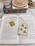 Teabag Bookmarks - Caroline Calligraphie