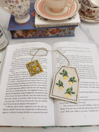 Teabag Bookmarks - Caroline Calligraphie