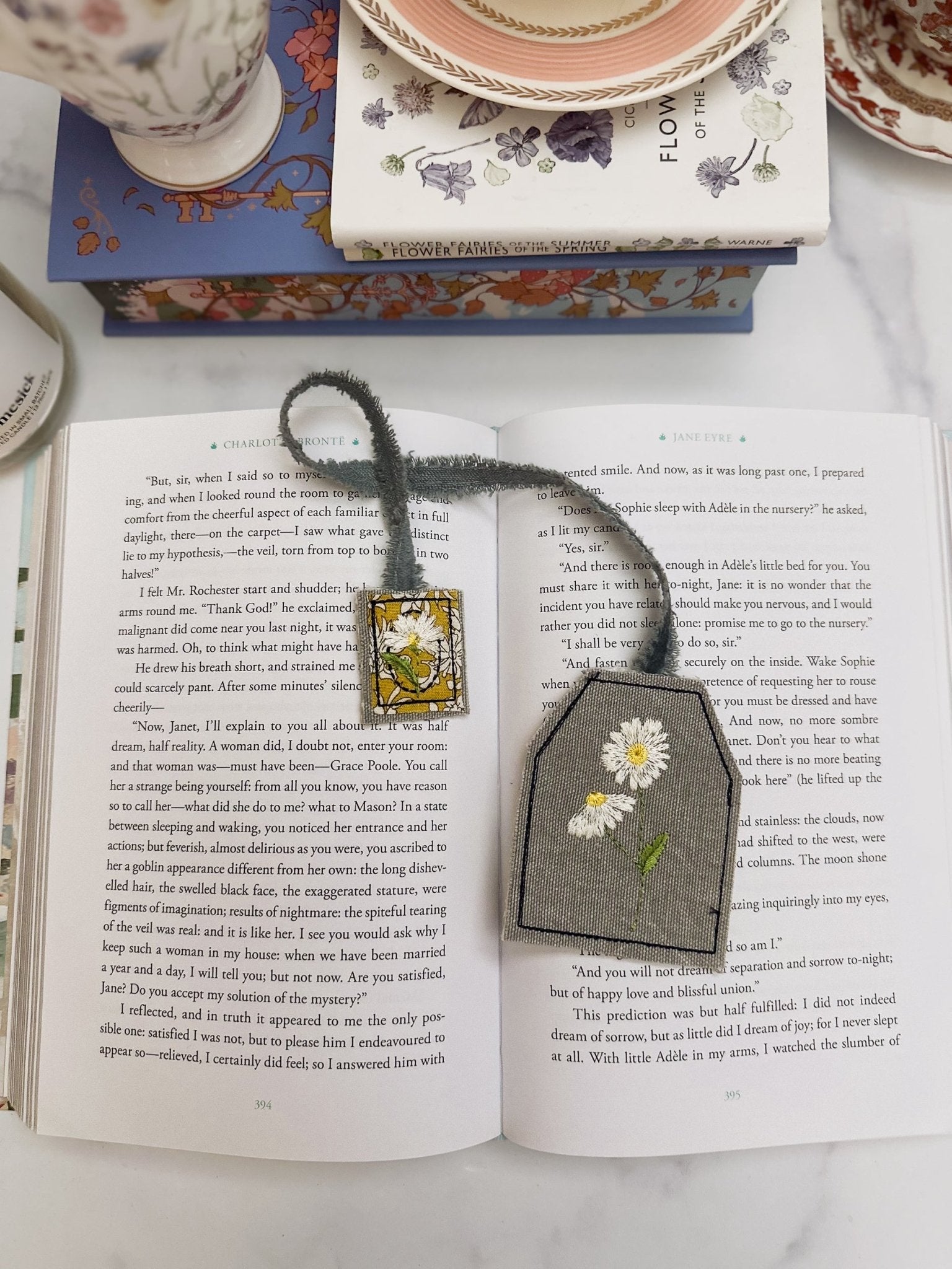 Teabag Bookmarks - Caroline Calligraphie