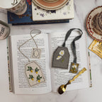 Teabag Bookmarks - Caroline Calligraphie