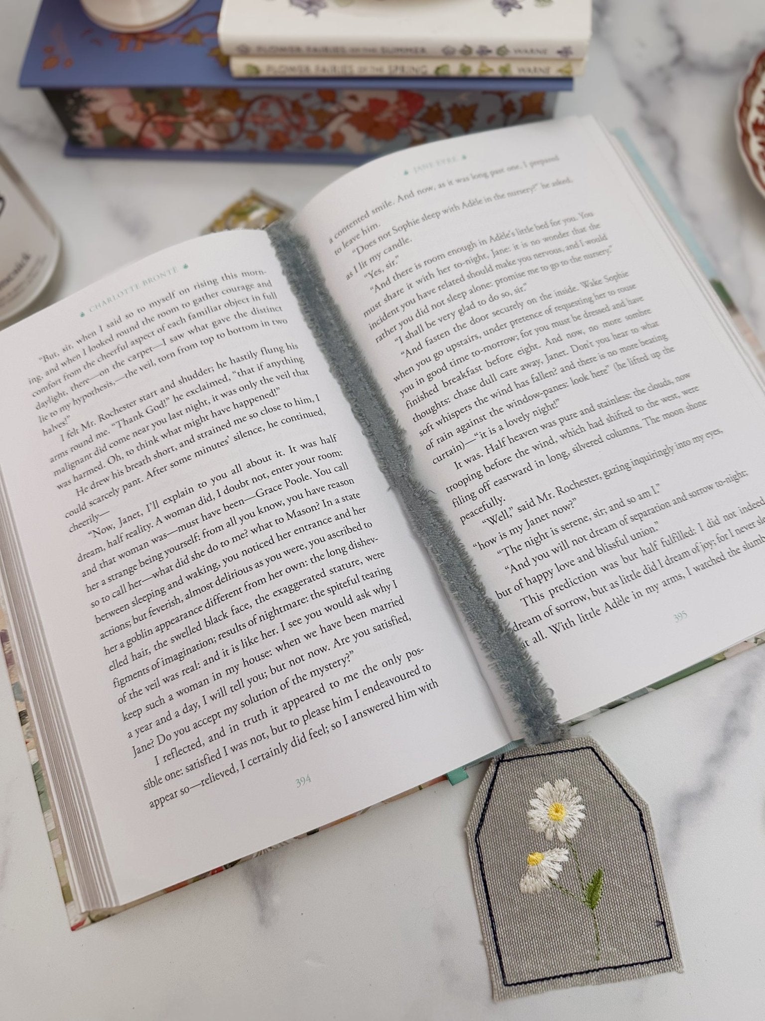 Teabag Bookmarks - Caroline Calligraphie