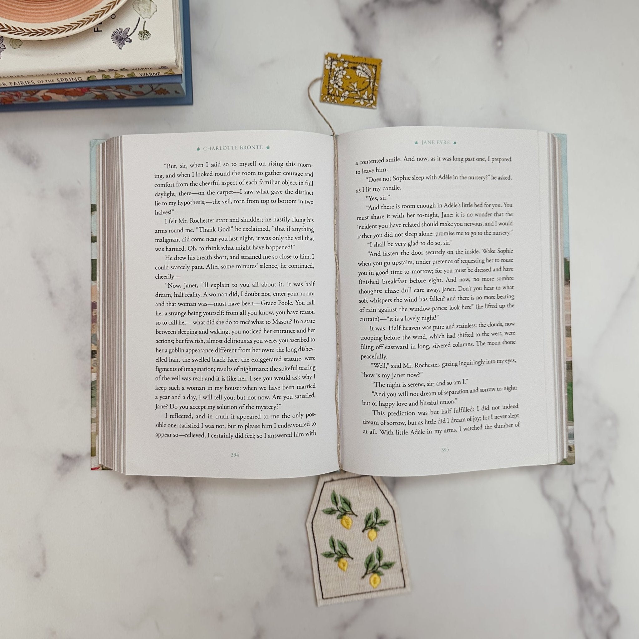 Teabag Bookmarks - Caroline Calligraphie