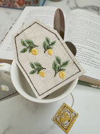 Teabag Bookmarks - Caroline Calligraphie