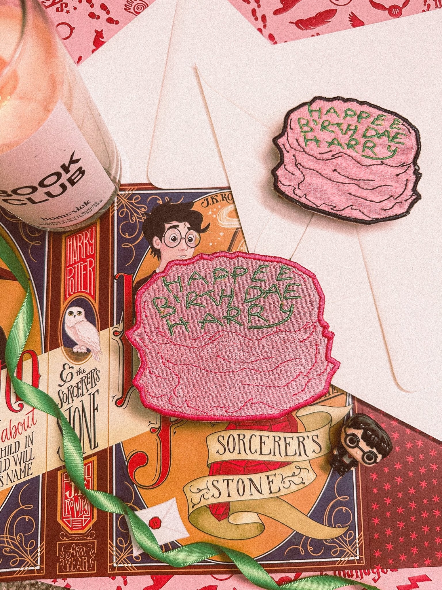 Happee Birthdae Bookmark - Caroline Calligraphie