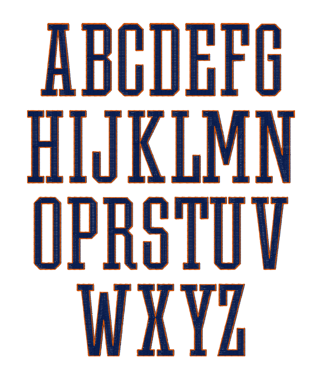Astros Wreath Sash - Caroline Calligraphie