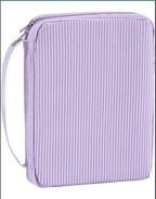 Seersucker Bible Covers - Purple - Caroline Calligraphie