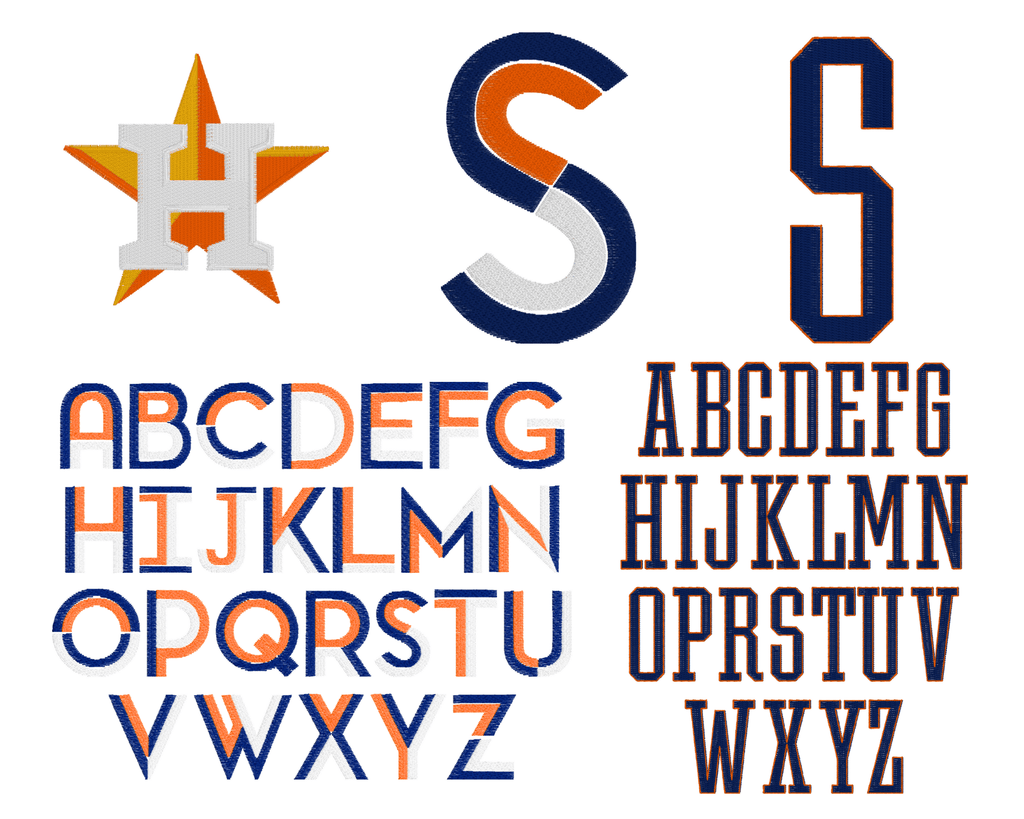Astros Wreath Sash - Caroline Calligraphie