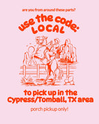 Go Texan Day Bandanas! - Caroline Calligraphie