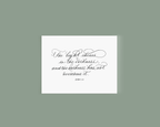The Light Shines in the Darkness John 1:5 Print - Caroline Calligraphie