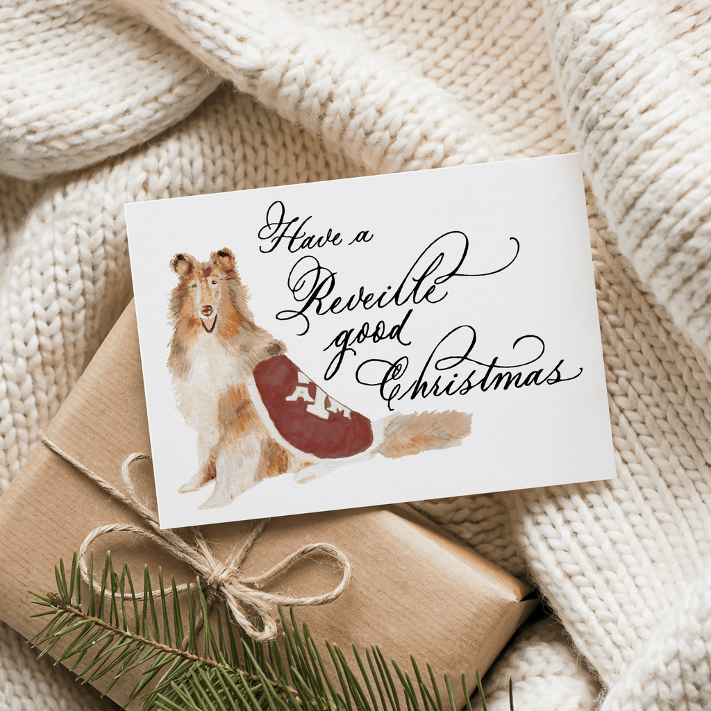 Have a Reveille Good Christmas Print - Caroline Calligraphie