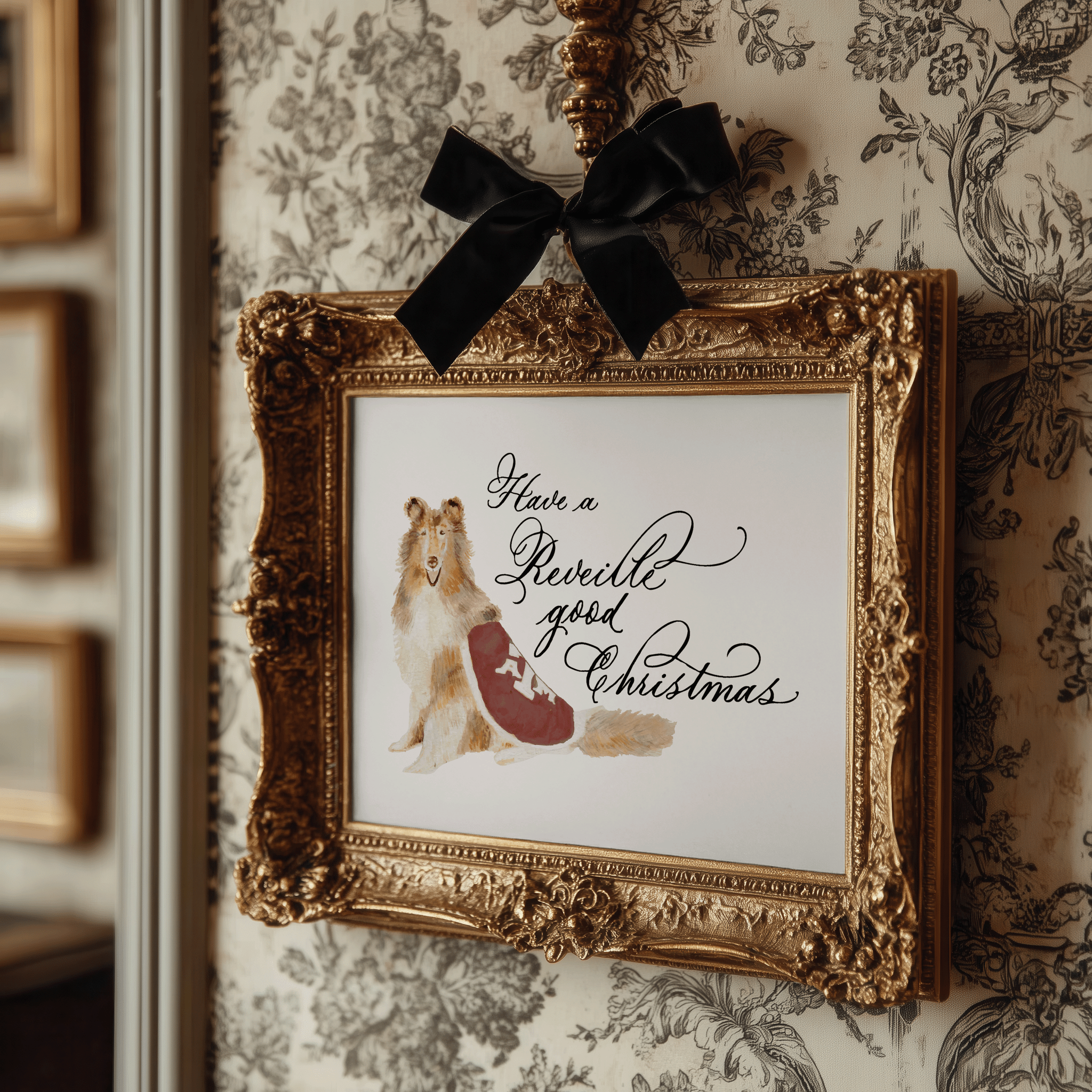 Have a Reveille Good Christmas Print - Caroline Calligraphie