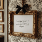 The Light Shines in the Darkness John 1:5 Print - Caroline Calligraphie