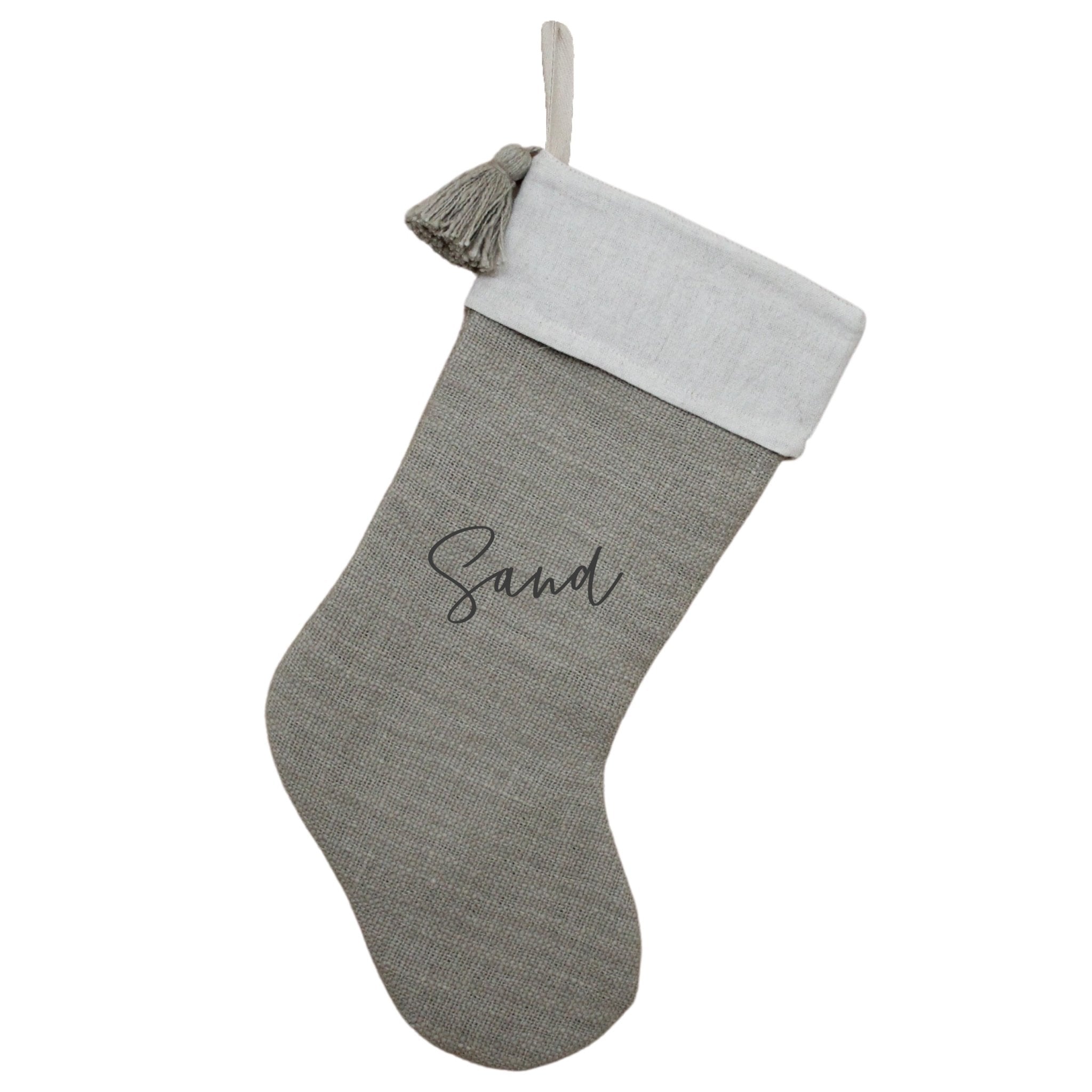 Christmas Stockings & Embroidery - Caroline Calligraphie