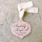 Bauble Calligraphy Ornament - Caroline Calligraphie