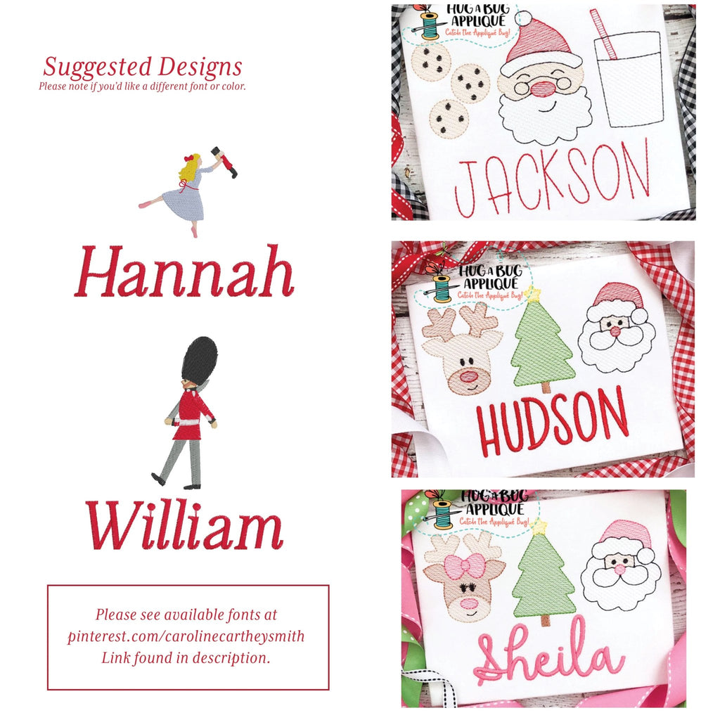 PREORDER Holiday Smock - Childrens - Caroline Calligraphie