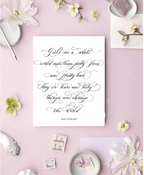 "Girls" Ann Voskamp Print - Caroline Calligraphie